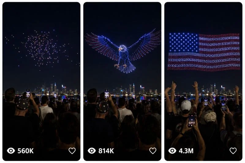 DRONE LIGHT SHOW