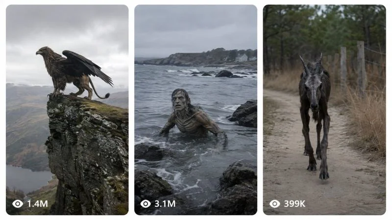 MYTHICAL CREATURE & CRYPTID FOUND-FOOTAGE