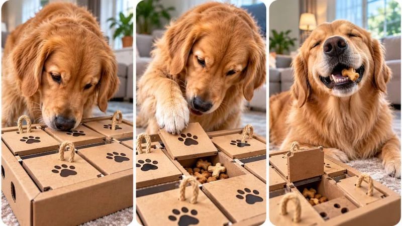 30 sec VIRAL DOG ENRICHMENT PUZZLE & HIDDEN REWARD DISCOVERY CONTENT ENGINE