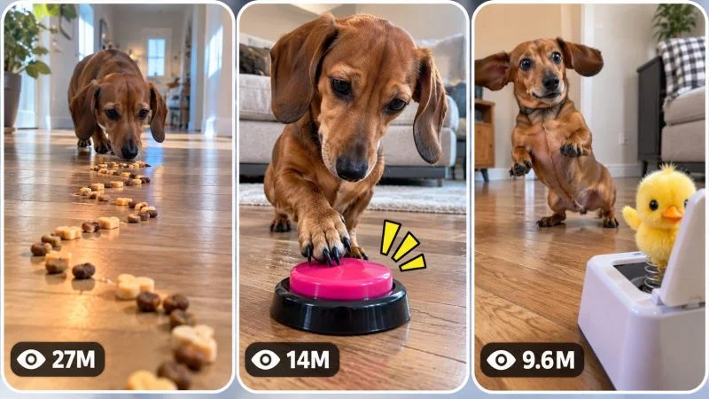 30 sec VIRAL TINY DOG CURIOSITY, CHALLENGE & UNEXPECTED REACTION VIDEO UNIVERSE