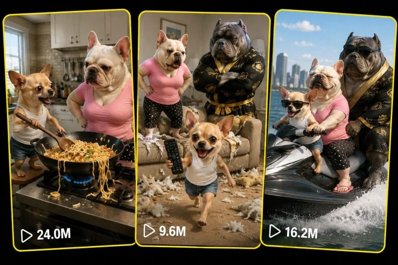 PAWS & CHAOS UNIVERSE ANIMAL COMEDY UNIVERSE
