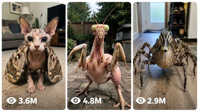 IMPOSSIBLE HYBRID CREATURE