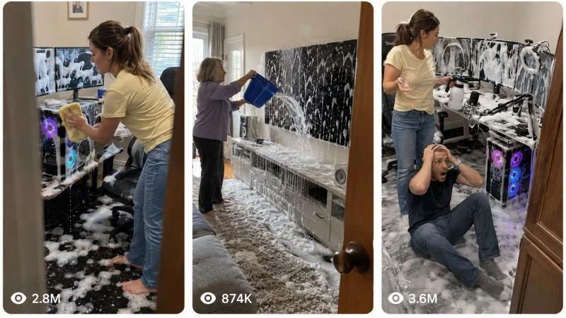 CLUELESS WIFE & MOM TECH-CLEANING DISASTER