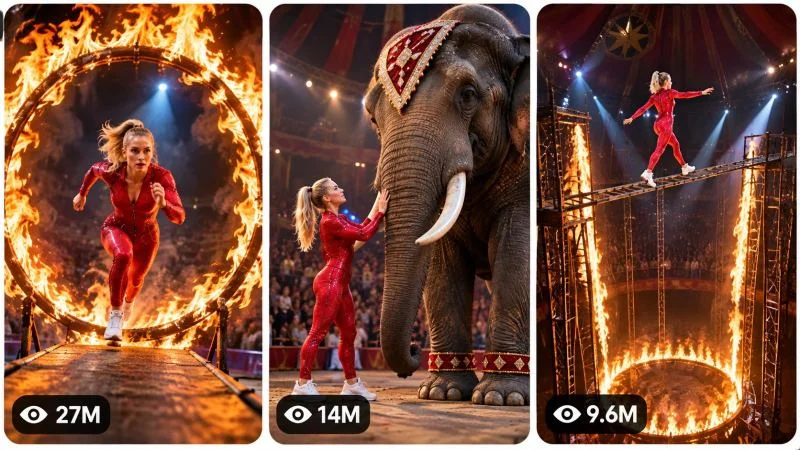 30sec VIRAL IMPOSSIBLE CIRCUS SPECTACLE